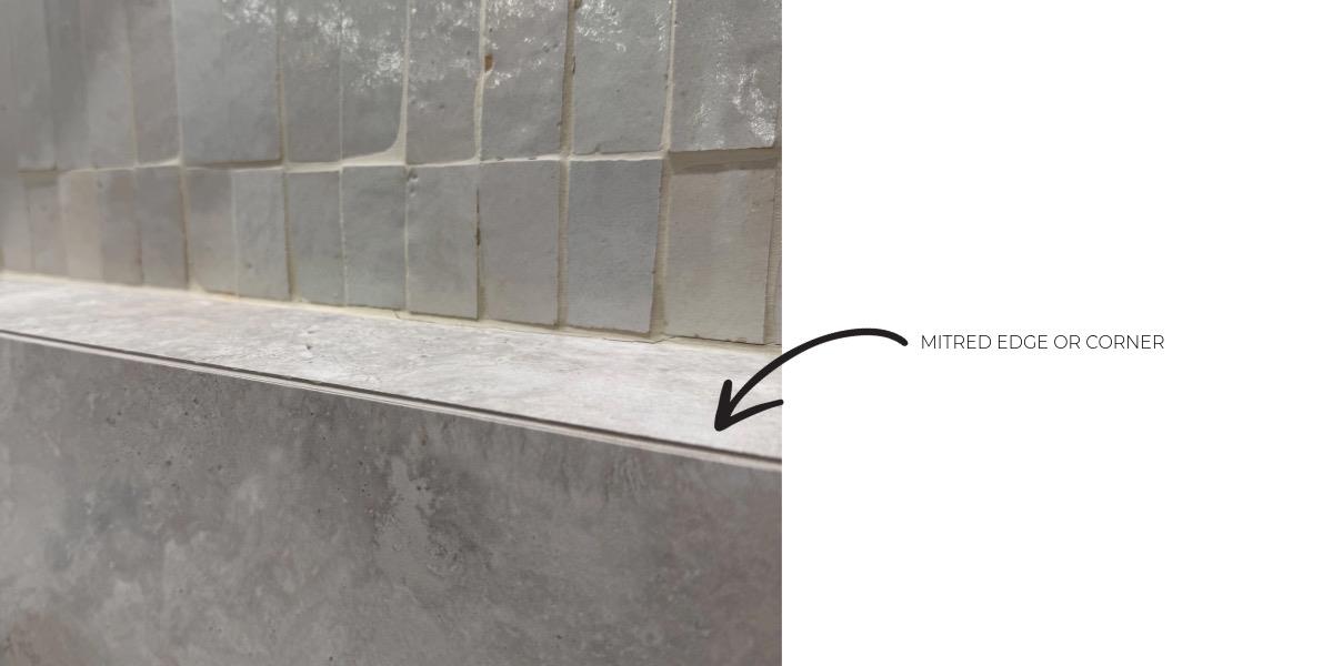 Mitred Edge or Corner